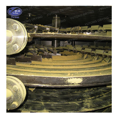 خشک کن دیسک پیوسته خشک کردن لجن صفحه سری PLG برای خشک کن سینی صنعتی پودر