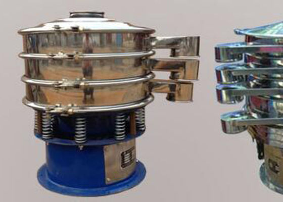دستگاه غربال ویبروی پودری فولاد ضد زنگ 0.18 کیلووات 720x430x600mm