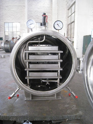 دستگاه خشک کن انجمادی 4-10 لایه، اجاق خشک کن صنعتی وکیوم سینی GMP