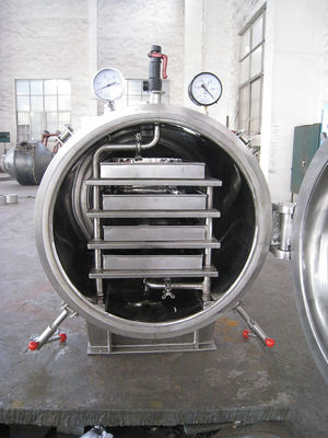 SUS316L 8 سینی وکیوم صنعتی بخار / گرمایش آب گرم