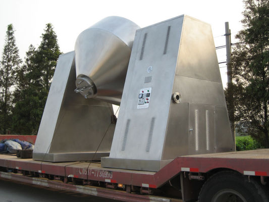درام چرخشی 150-500 کیلوگرم/دسته خشک کن خلاء مخروطی دوگانه CE ISOChemicals Processing Vacuum Drying Machine