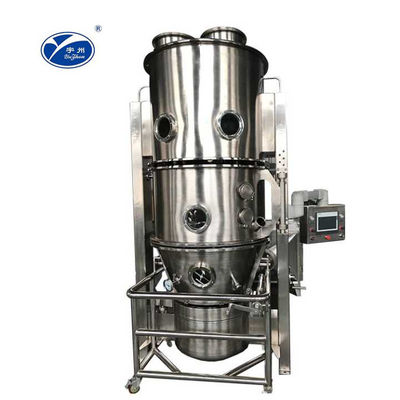 SUS316L Industrial Fluid Bed Dryers chemical Electric / Steam Heating