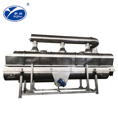 1.6kw ویبره نمک 40C Industrial Fluid Bed Dryers Horizontal