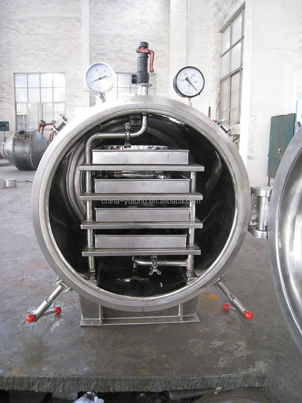 دستگاه خشک کن انجمادی 4-10 لایه، اجاق خشک کن صنعتی وکیوم سینی GMP